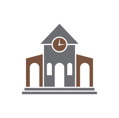 Railroad related icon on background for graphic and web design. Simple vector sign. Internet concept symbol for website button or mobile appのイラスト素材