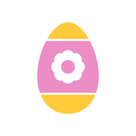 Easter egg icon on background for graphic and web design. Simple vector sign. Internet concept symbol for website button or mobile app.のイラスト素材