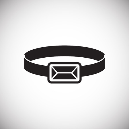 Jewelry icon on background for graphic and web design. Simple vector sign. Internet concept symbol for website button or mobile app.のイラスト素材