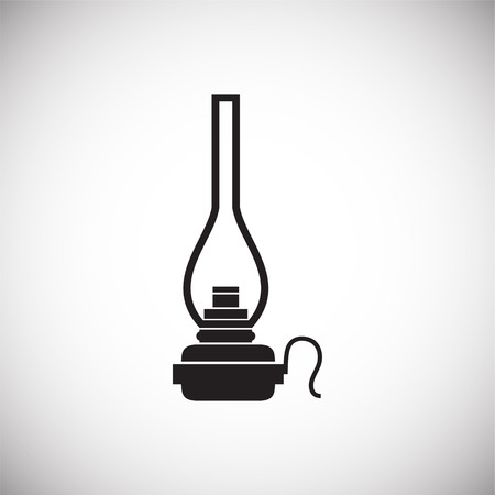 Lantern icon on background for graphic and web design. Simple vector sign. Internet concept symbol for website button or mobile app.のイラスト素材