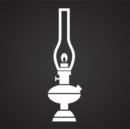 Lantern icon on background for graphic and web design. Simple vector sign. Internet concept symbol for website button or mobile app.のイラスト素材