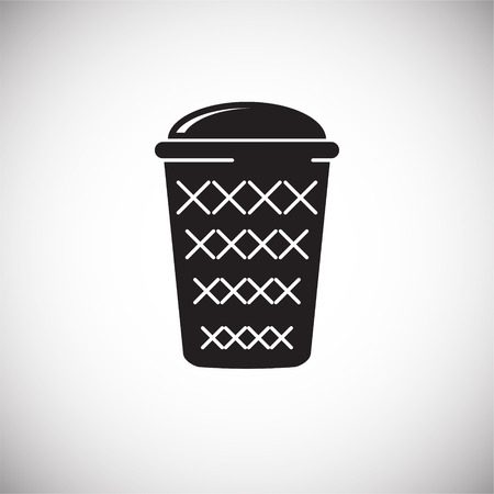 Ice cream icon on background for graphic and web design. Simple vector sign. Internet concept symbol for website button or mobile app.のイラスト素材