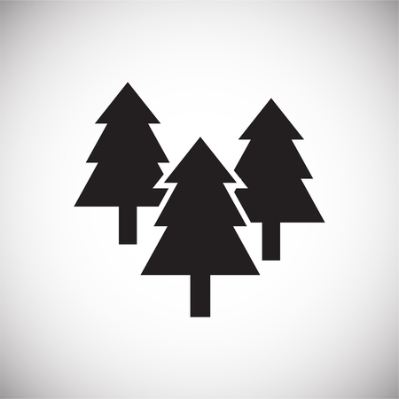 Outdoor landscape icon on background for graphic and web design. Simple vector sign. Internet concept symbol for website button or mobile app.のイラスト素材