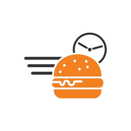 Delivery related icon on background for graphic and web design. Simple vector sign. Internet concept symbol for website button or mobile appのイラスト素材