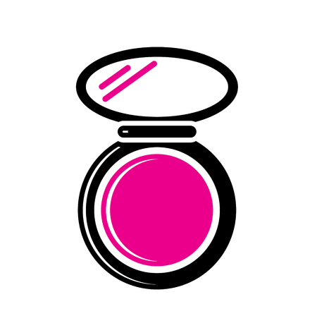 Beauty related icon on background for graphic and web design. Simple vector sign. Internet concept symbol for website button or mobile appのイラスト素材