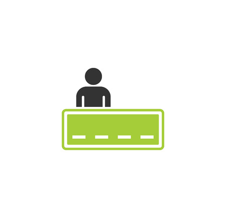 Password related icon on background for graphic and web design. Simple illustration. Internet concept symbol for website button or mobile app.のイラスト素材