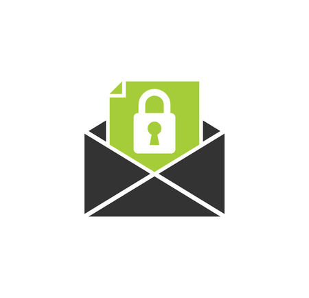 Password related icon on background for graphic and web design. Simple illustration. Internet concept symbol for website button or mobile app.のイラスト素材