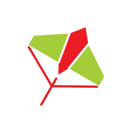 Kite icon on black background for graphic and web design. Simple vector sign. Internet concept symbol for website button or mobile app.のイラスト素材