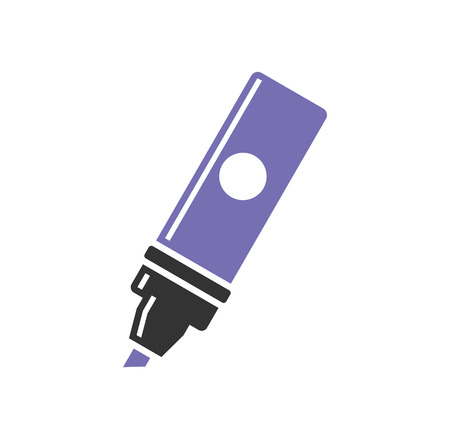 Writing related icon on background for graphic and web design. Simple illustration. Internet concept symbol for website button or mobile app.のイラスト素材