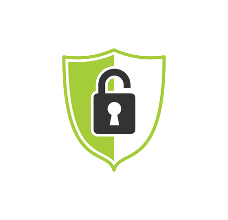 Password related icon on background for graphic and web design. Simple illustration. Internet concept symbol for website button or mobile app.のイラスト素材