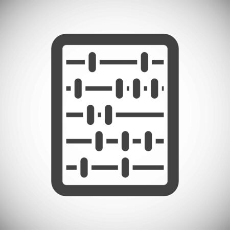 School related icon on background for graphic and web design. Simple illustration. Internet concept symbol for website button or mobile appのイラスト素材