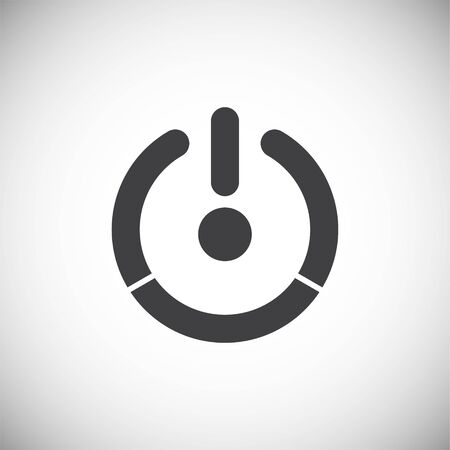 Performance icon on background for graphic and web design. Simple illustration. Internet concept symbol for website button or mobile appのイラスト素材