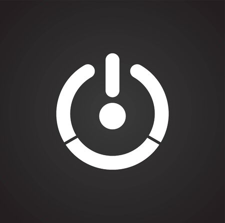 Performance icon on background for graphic and web design. Simple illustration. Internet concept symbol for website button or mobile appのイラスト素材