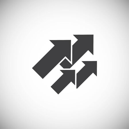 Performance icon on background for graphic and web design. Simple illustration. Internet concept symbol for website button or mobile appのイラスト素材