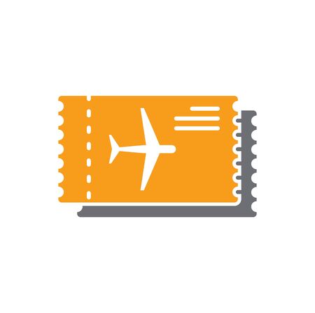 Airport related icon on background for graphic and web design. Simple vector sign. Internet concept symbol for website button or mobile appのイラスト素材