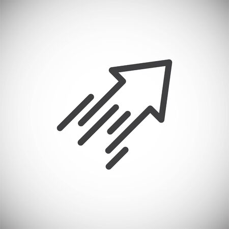 Performance icon on background for graphic and web design. Simple illustration. Internet concept symbol for website button or mobile appのイラスト素材