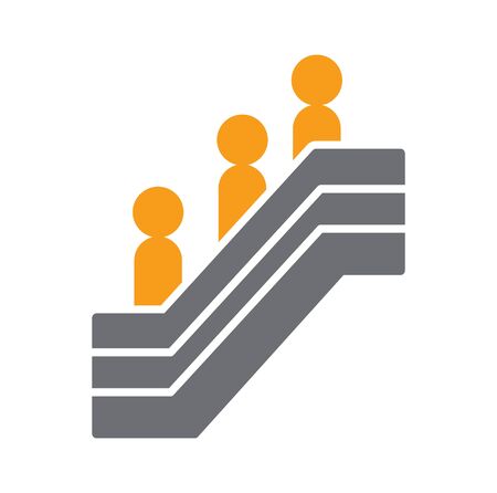 Airport related icon on background for graphic and web design. Simple vector sign. Internet concept symbol for website button or mobile appのイラスト素材