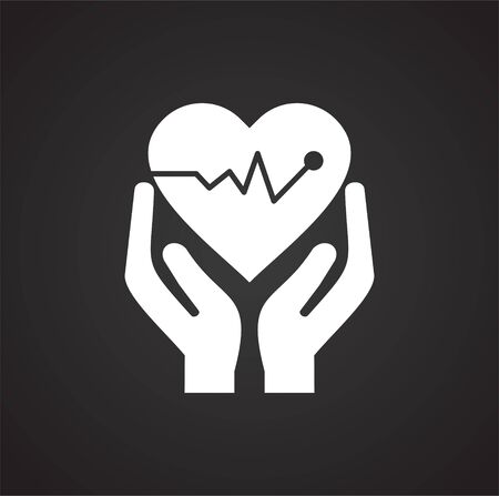 Reproduction related icon on background for graphic and web design. Simple illustration. Internet concept symbol for website button or mobile appのイラスト素材