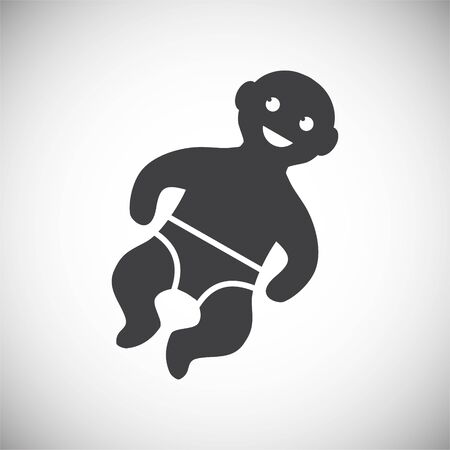 Reproduction related icon on background for graphic and web design. Simple illustration. Internet concept symbol for website button or mobile appのイラスト素材