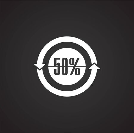 Loading related icon on background for graphic and web design. Simple illustration. Internet concept symbol for website button or mobile appのイラスト素材