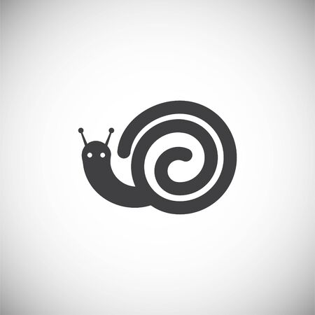 Seafood related icon on background for graphic and web design. Simple illustration. Internet concept symbol for website button or mobile appのイラスト素材
