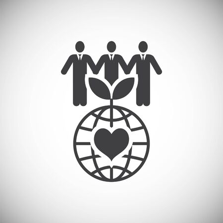 Plastic related icon on background for graphic and web design. Simple illustration. Internet concept symbol for website button or mobile appのイラスト素材