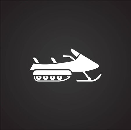Moto related icon on background for graphic and web design. Simple illustration. Internet concept symbol for website button or mobile appのイラスト素材