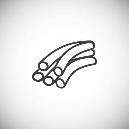 Cheese related icon on background for graphic and web design. Simple illustration. Internet concept symbol for website button or mobile appのイラスト素材