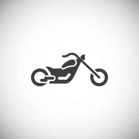 Moto related icon on background for graphic and web design. Simple illustration. Internet concept symbol for website button or mobile appのイラスト素材
