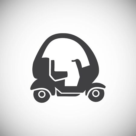 motorcycle related icon on background for graphic and web design. Simple illustration. Internet concept symbol for website button or mobile appのイラスト素材
