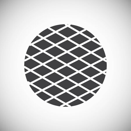 Cookie icon on background for graphic and web design. Simple vector sign. Internet concept symbol for website button or mobile appのイラスト素材