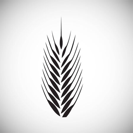 Cereal related icon on background for graphic and web design. Simple illustration. Internet concept symbol for website button or mobile appのイラスト素材