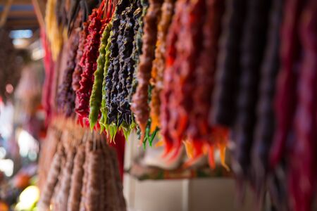 Photo of Georgian traditional sweets Churchkhelaの写真素材