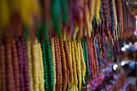 Photo of Georgian traditional sweets Churchkhelaの写真素材