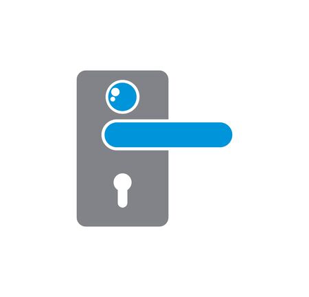 Smart lock icon on background for graphic and web design. Simple illustration. Internet concept symbol for website button or mobile appのイラスト素材