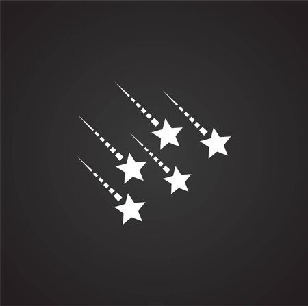 Sparkle icon on background for graphic and web design. Simple illustration. Internet concept symbol for website button or mobile appのイラスト素材