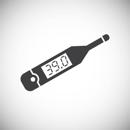 Measuring tool icon on background for graphic and web design. Simple illustration. Internet concept symbol for website button or mobile appのイラスト素材