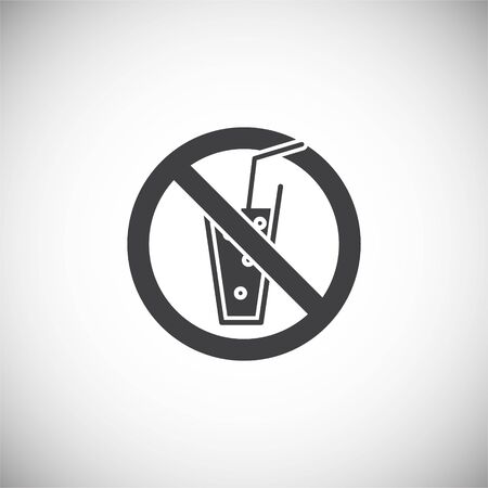 Diet related icon on background for graphic and web design. Simple illustration. Internet concept symbol for website button or mobile appのイラスト素材