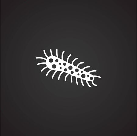 Cell icon on background for graphic and web design. Simple illustration. Internet concept symbol for website button or mobile appのイラスト素材