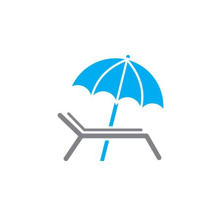 Umbrella icon on background for graphic and web design. Simple illustration. Internet concept symbol for website button or mobile appのイラスト素材