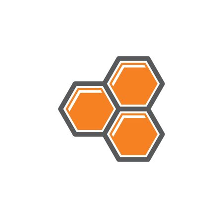 Beekeeping related icon on background for graphic and web design. Simple illustration. Internet concept symbol for website button or mobile appのイラスト素材