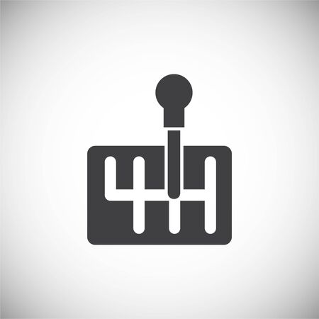 Car part related icon on background for graphic and web design. Simple illustration. Internet concept symbol for website button or mobile appのイラスト素材