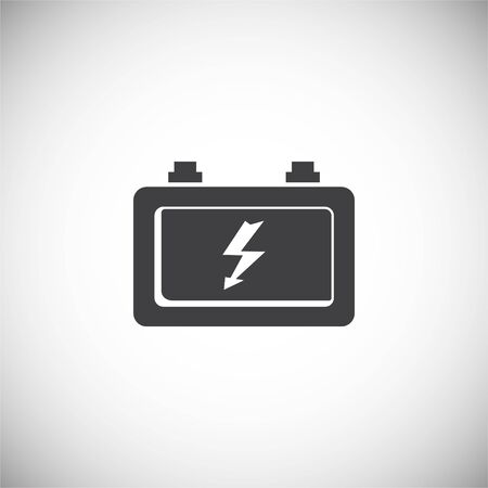 Car part related icon on background for graphic and web design. Simple illustration. Internet concept symbol for website button or mobile appのイラスト素材