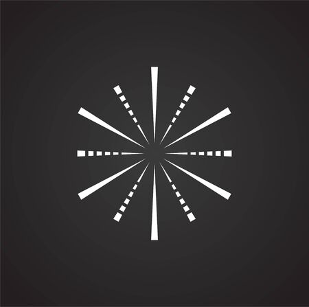Sparkle icon on background for graphic and web design. Simple illustration. Internet concept symbol for website button or mobile appのイラスト素材
