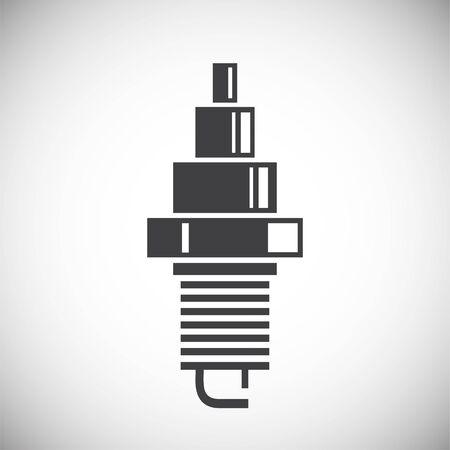 Car part related icon on background for graphic and web design. Simple illustration. Internet concept symbol for website button or mobile appのイラスト素材