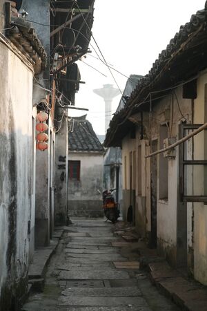 Street at the old townのeditorial素材