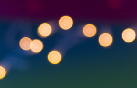 cool abstract background with bokeh texture warm colors