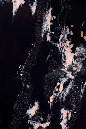 Black-white marble pattern abstract texture background. Natural pattern for wallpaper.の写真素材