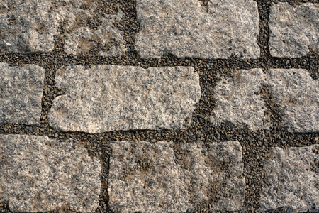 Stone wall as a background or texture. Abstract background wall texture.の写真素材