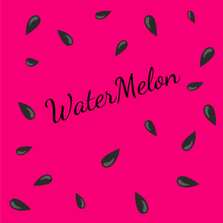 red watermelon backgroundのイラスト素材